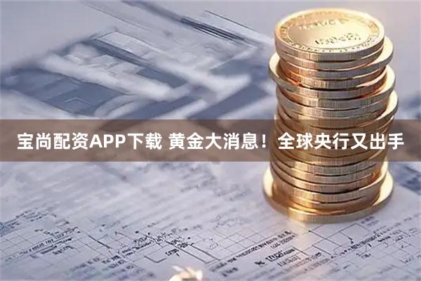 宝尚配资APP下载 黄金大消息！全球央行又出手